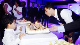 La fiesta de cumpleaños de Cristiano Ronaldo