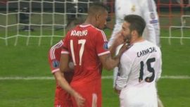 La cobarde bofetada de Ribéry a Carvajal