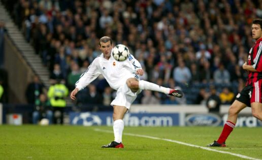 La volea de Zidane, entre los diez mejores goles de todos los tiempos