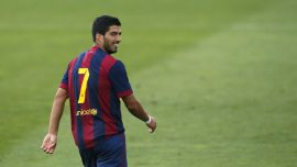 Un mordisco de Luis Suárez en el clásico se paga a 250 euros