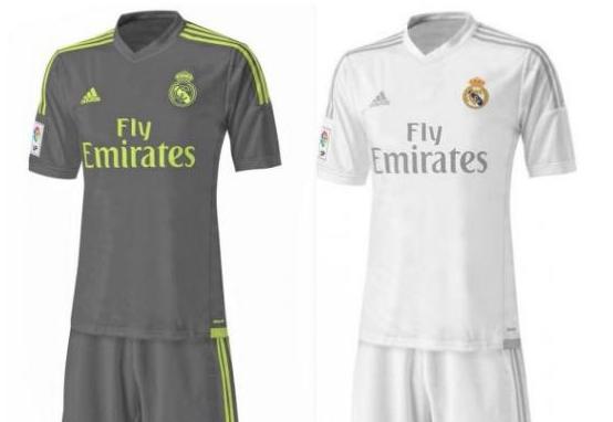 Así serán las camisetas del Real Madrid en la temporada 2015-2016