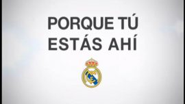 El emotivo vídeo del Real Madrid a su afición: «Porque tú estás ahí»